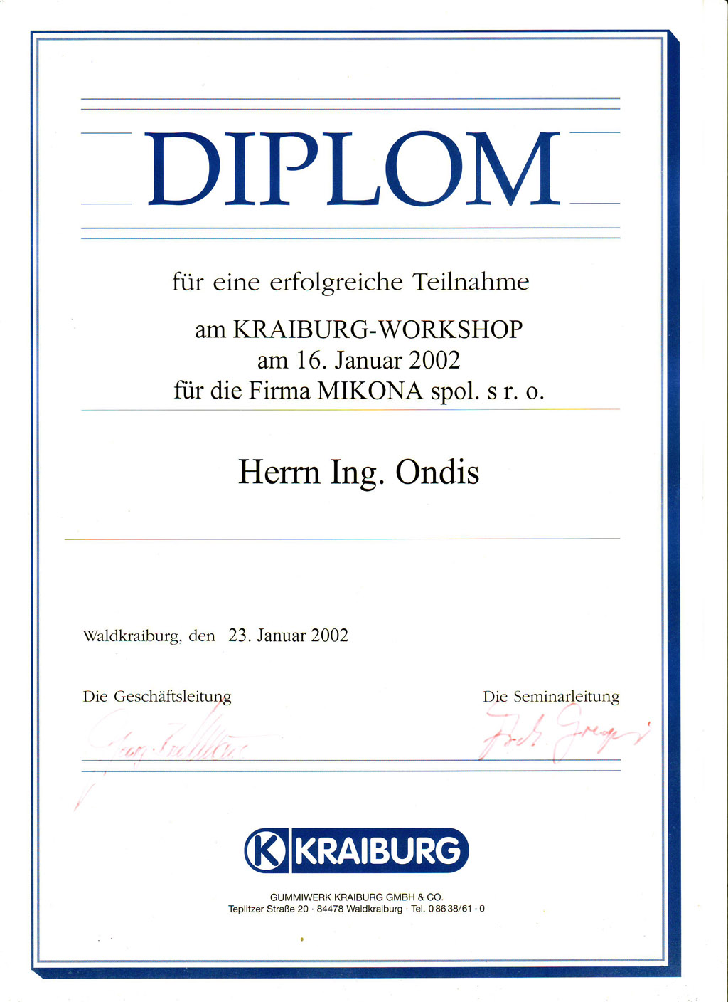 Diplom Kraiburg